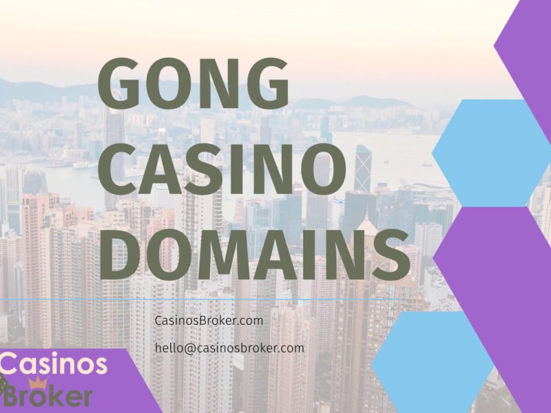 Dois domínios Gong Casino para venda