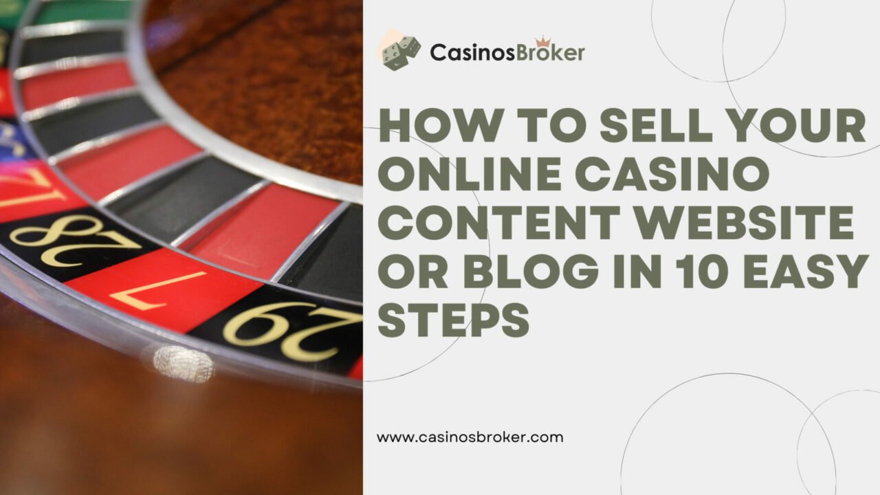 Online Casino Content Websites For Sale