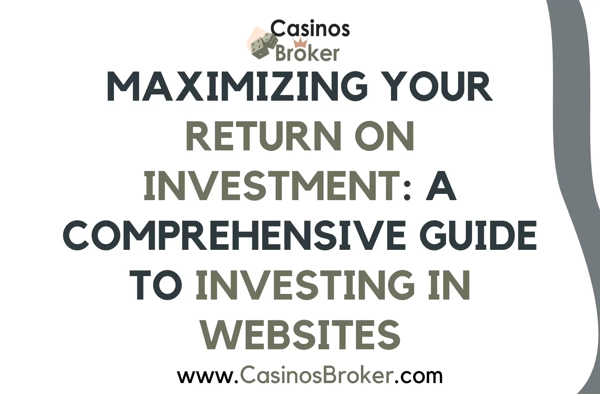 Maximizing Your Return on Investment: A Comprehensive Guide to Investing in Websites